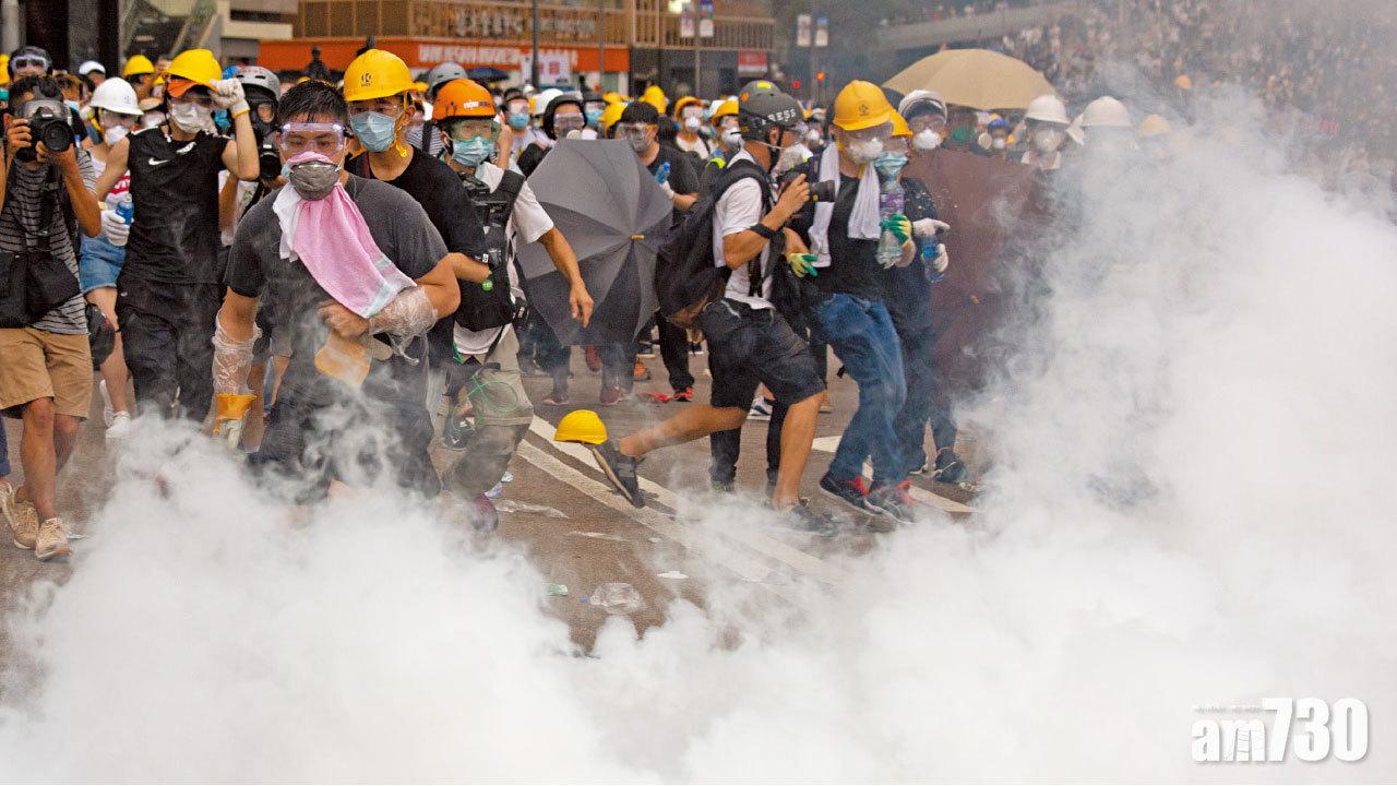 金鐘如戰場  修例爆衝突 林鄭譴責有組織暴動