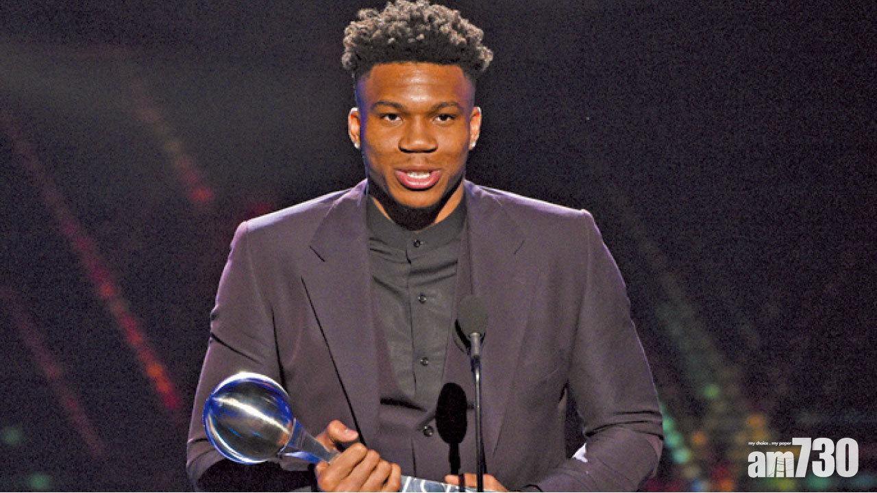 ESPY頒獎禮 字母哥獨取兩獎成大贏家