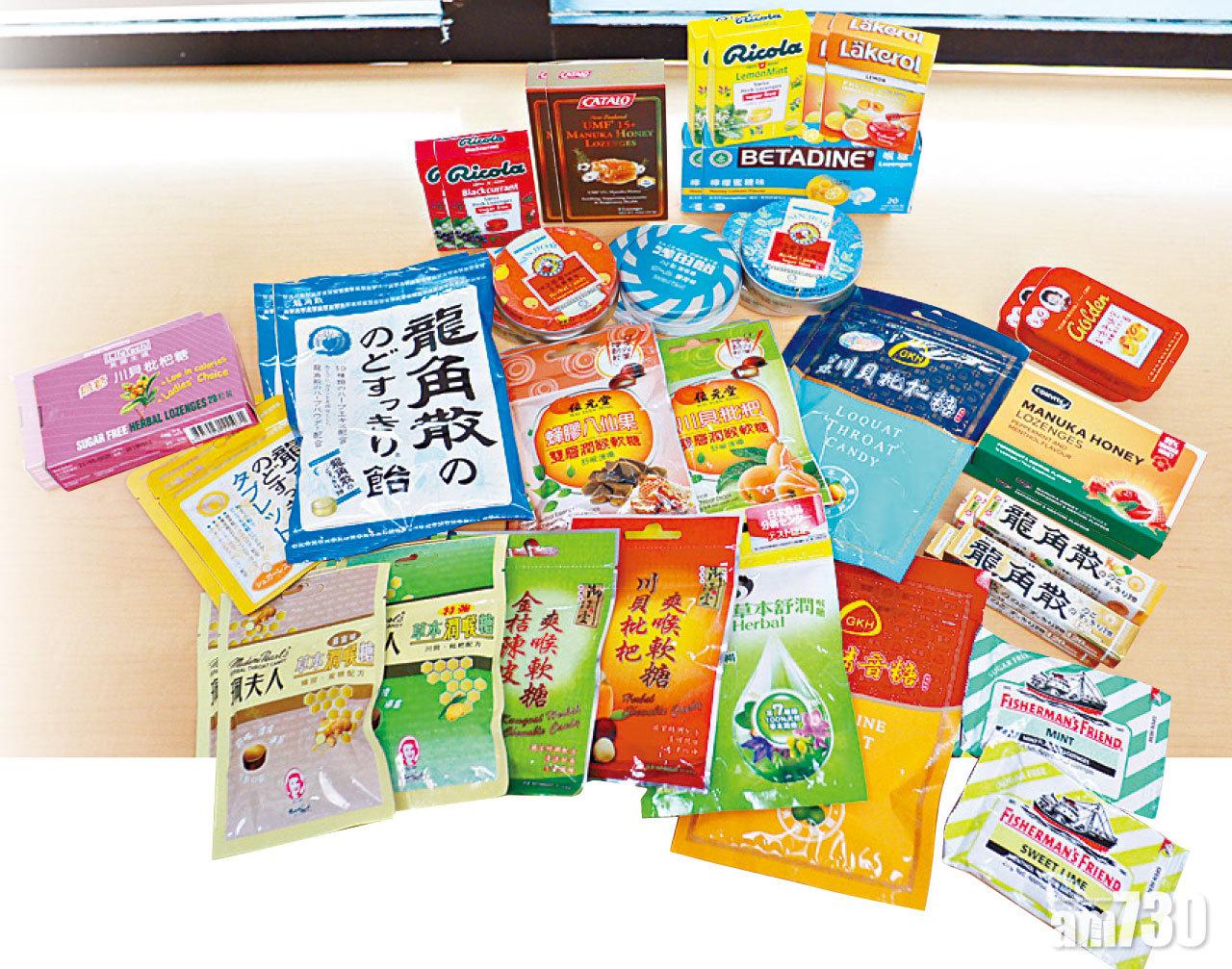 喉糖勿當糖食 過量有副作用或致呼吸困難