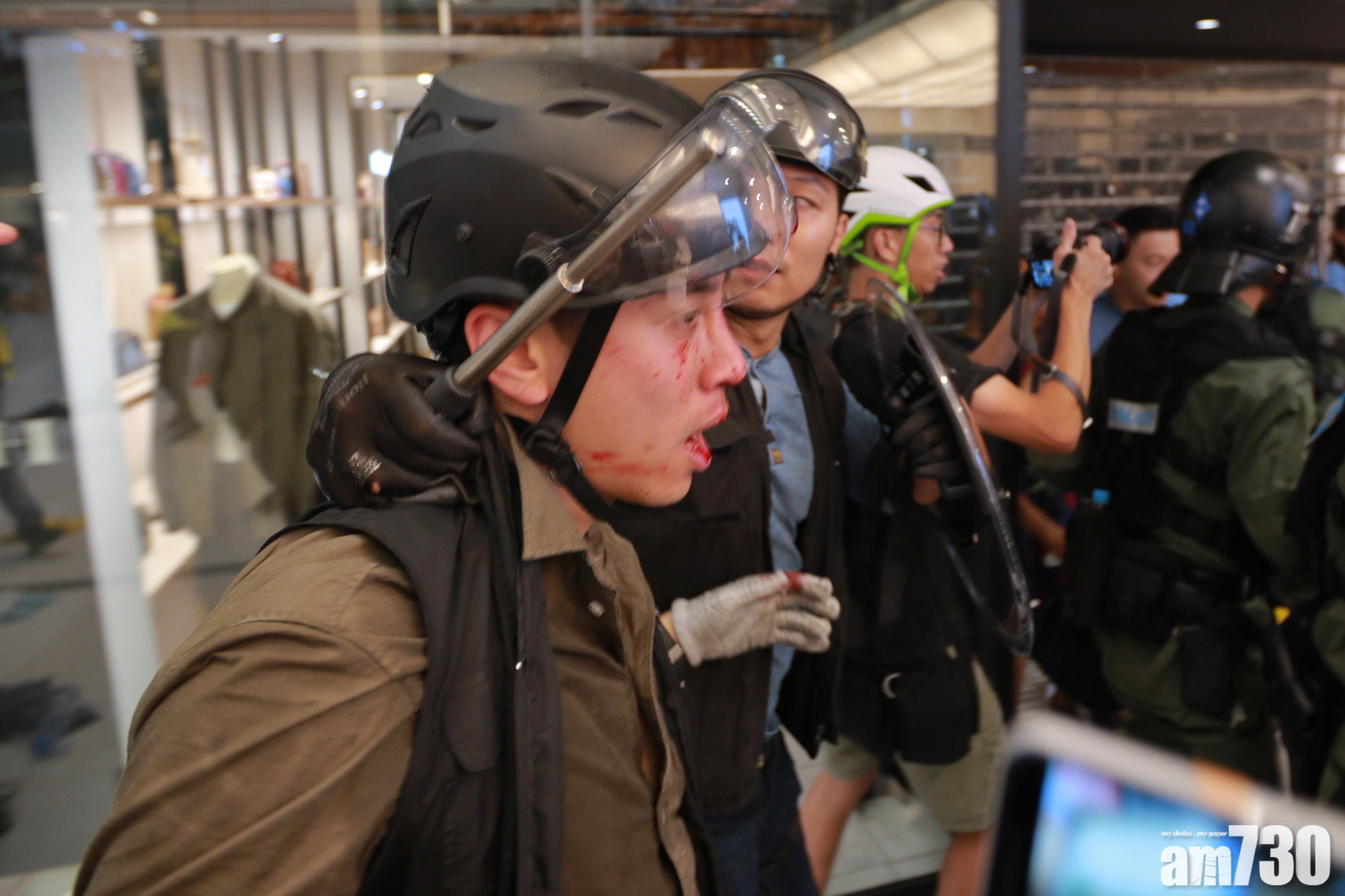 【沙田衝突】警再拘一男