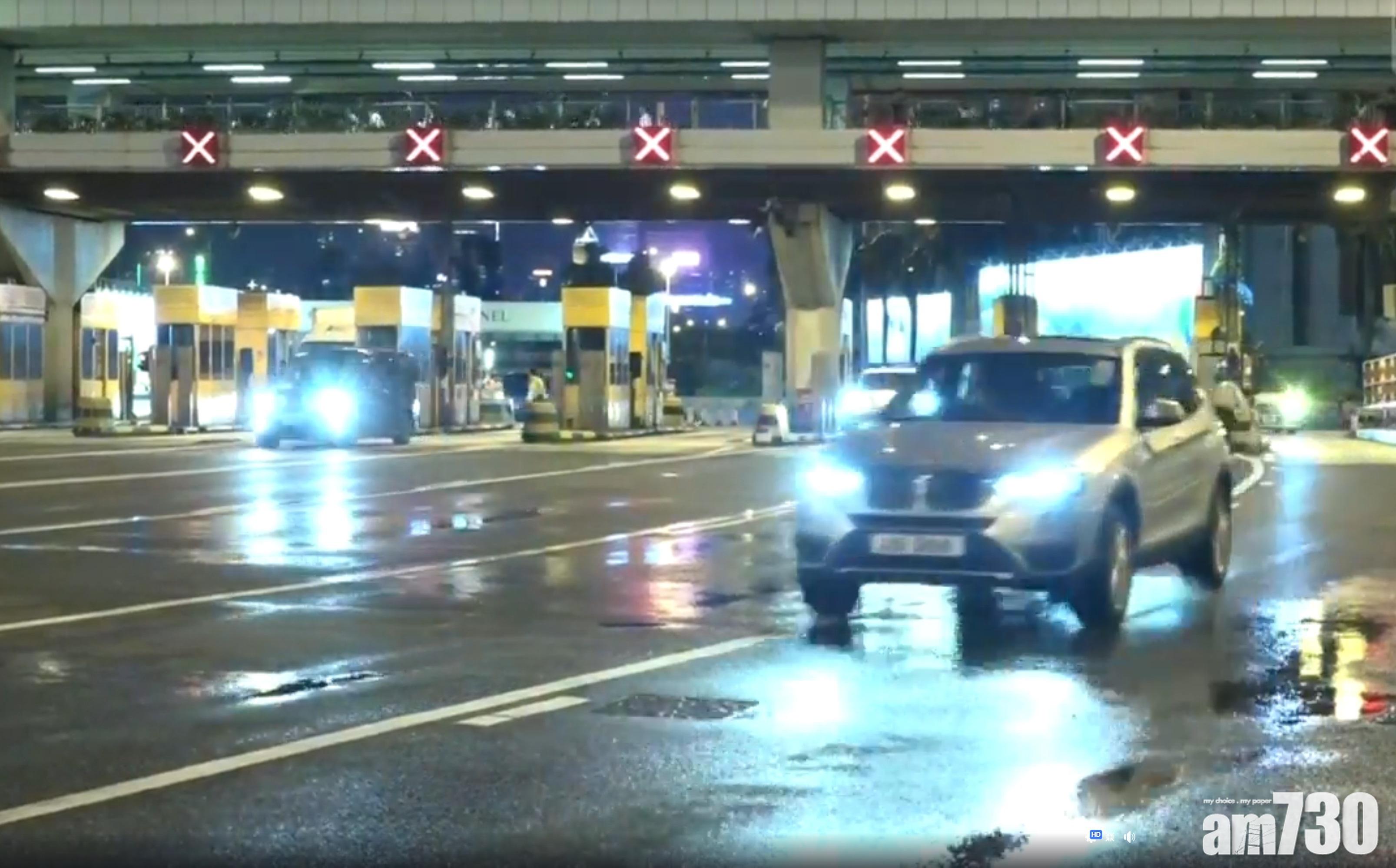 【更新．旺角遊行後】紅隧恢復通車 現場留「8月5罷工」字句