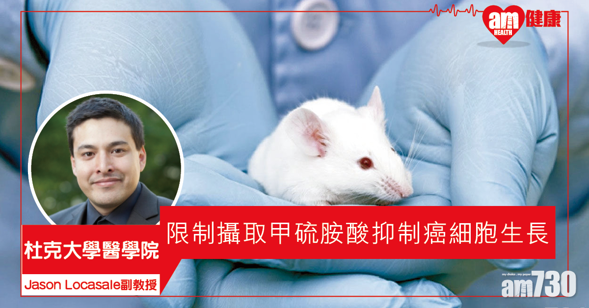 含甲硫胺酸助癌細胞生長  少食紅肉雞蛋或助治癌