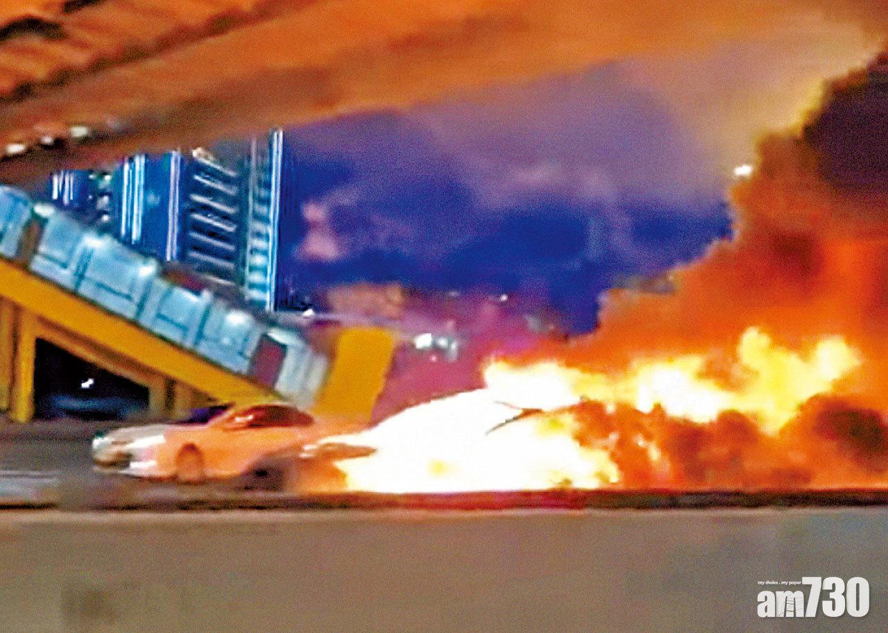 自動駕駛系統又失靈 Tesla撞拖車爆炸3傷