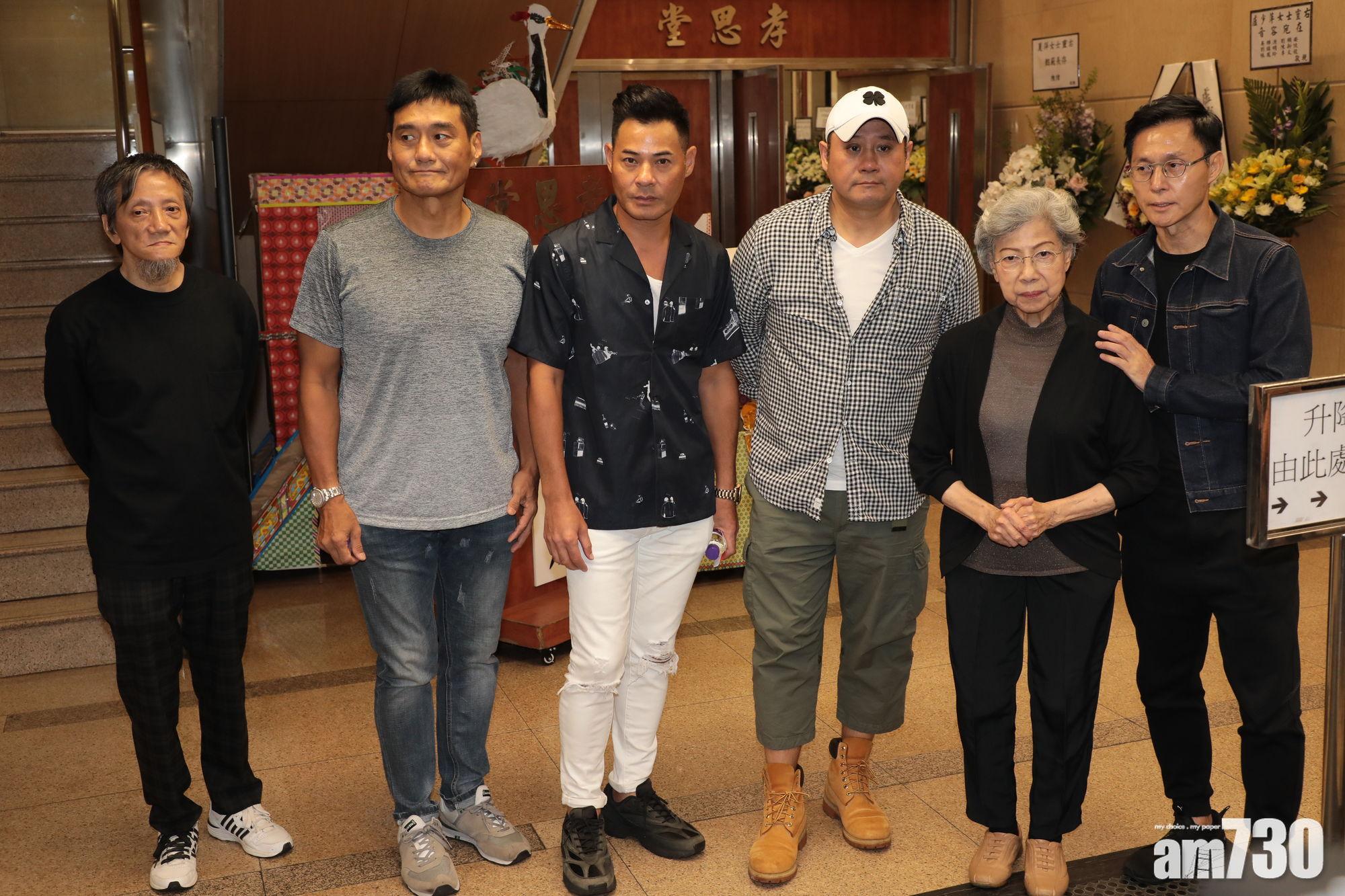 【夏萍設靈】羅蘭張國強等到場致祭 