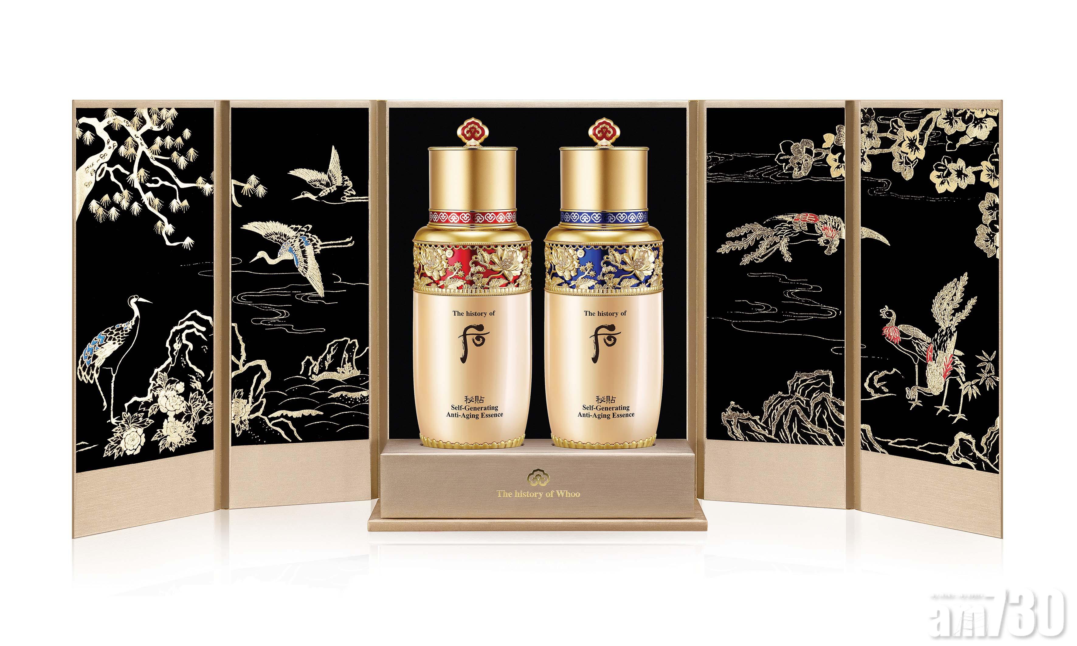 The history of Whoo限量版秘貼自生精華 藝術宮廷瓶身盡現華貴