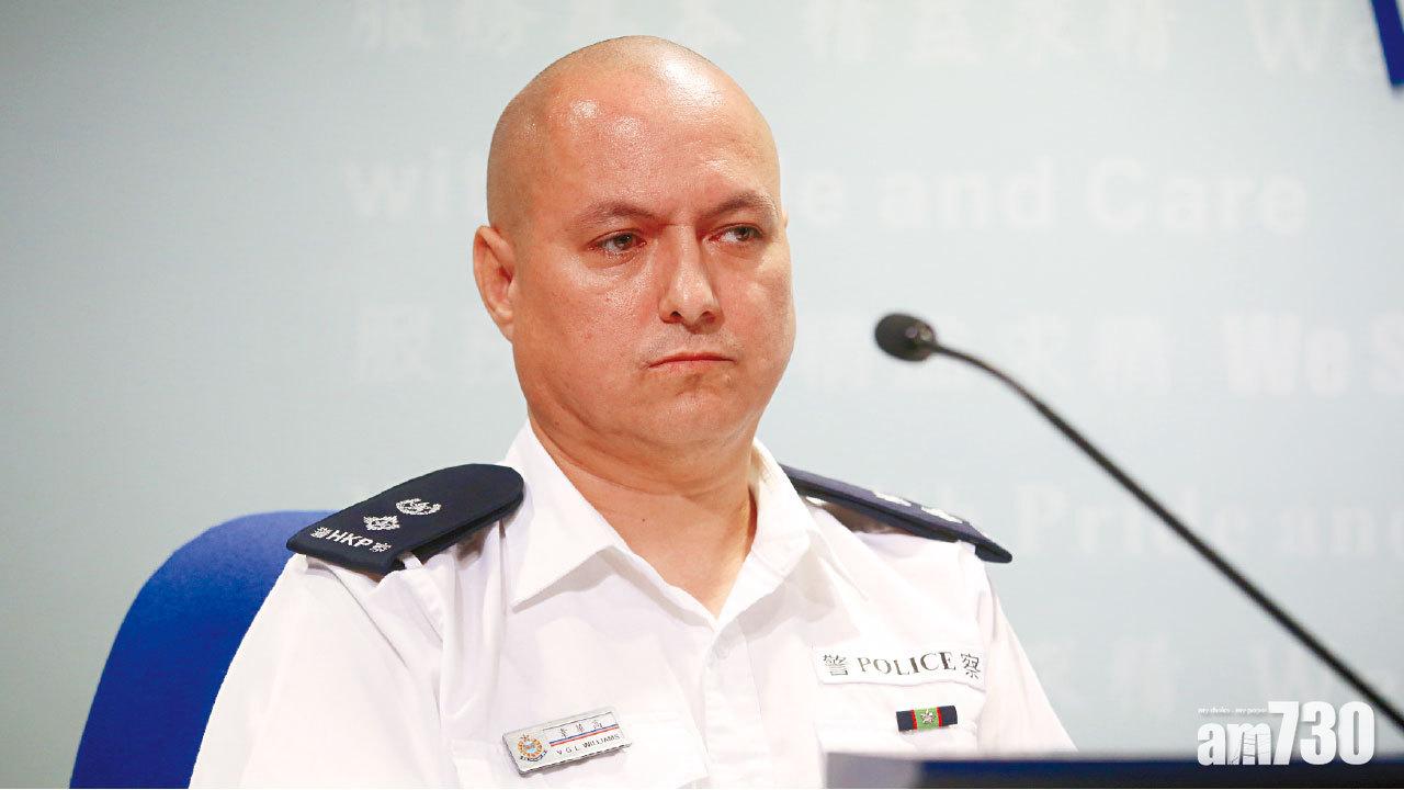 否認襲擊守護孩子成員  警司：警員踢黃色物體