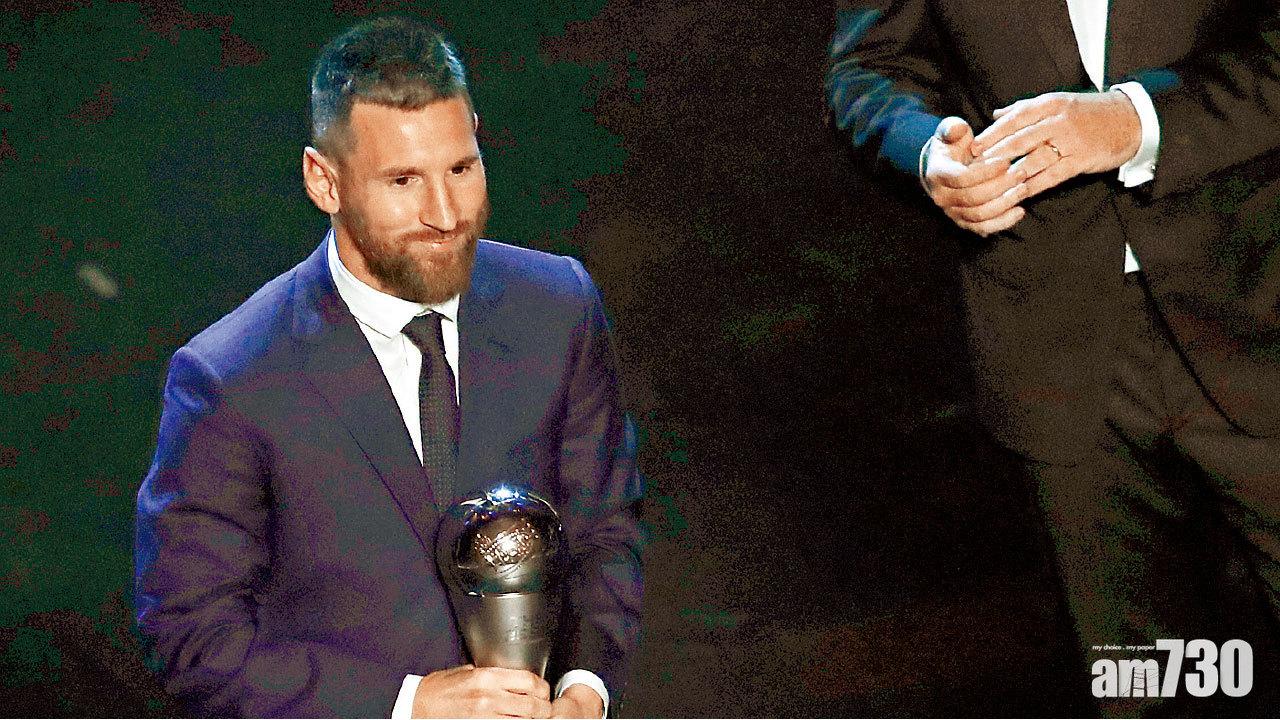 壓倒大熱雲迪積克 美斯6膺FIFA最佳球員