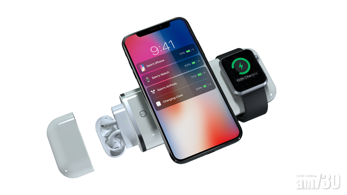 蘋果最強充電神器 AirALLY四合一流動電池