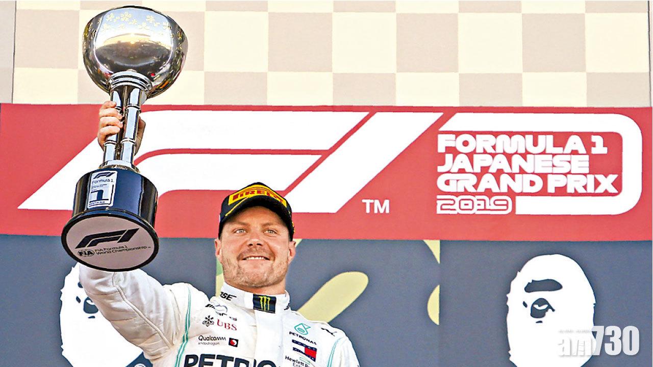 保達斯F1日本站稱王 平治6連霸