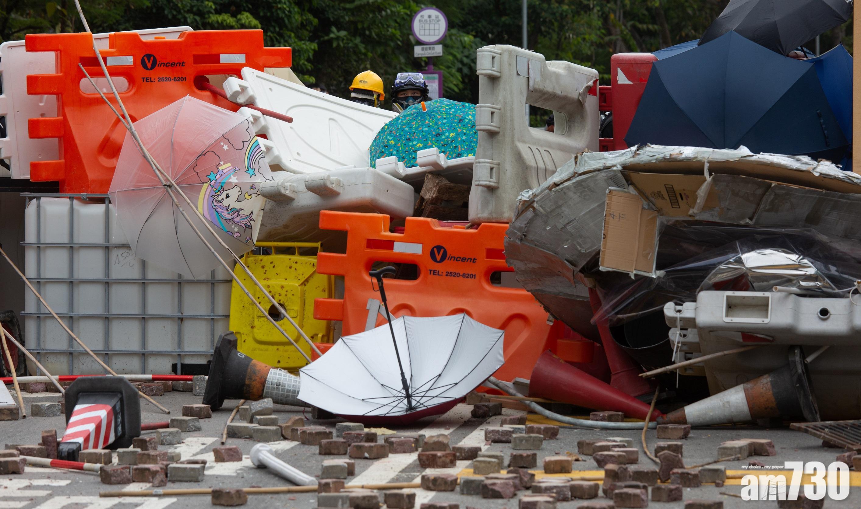 中大一批運動用弓箭標槍今晨遭擅取已取回