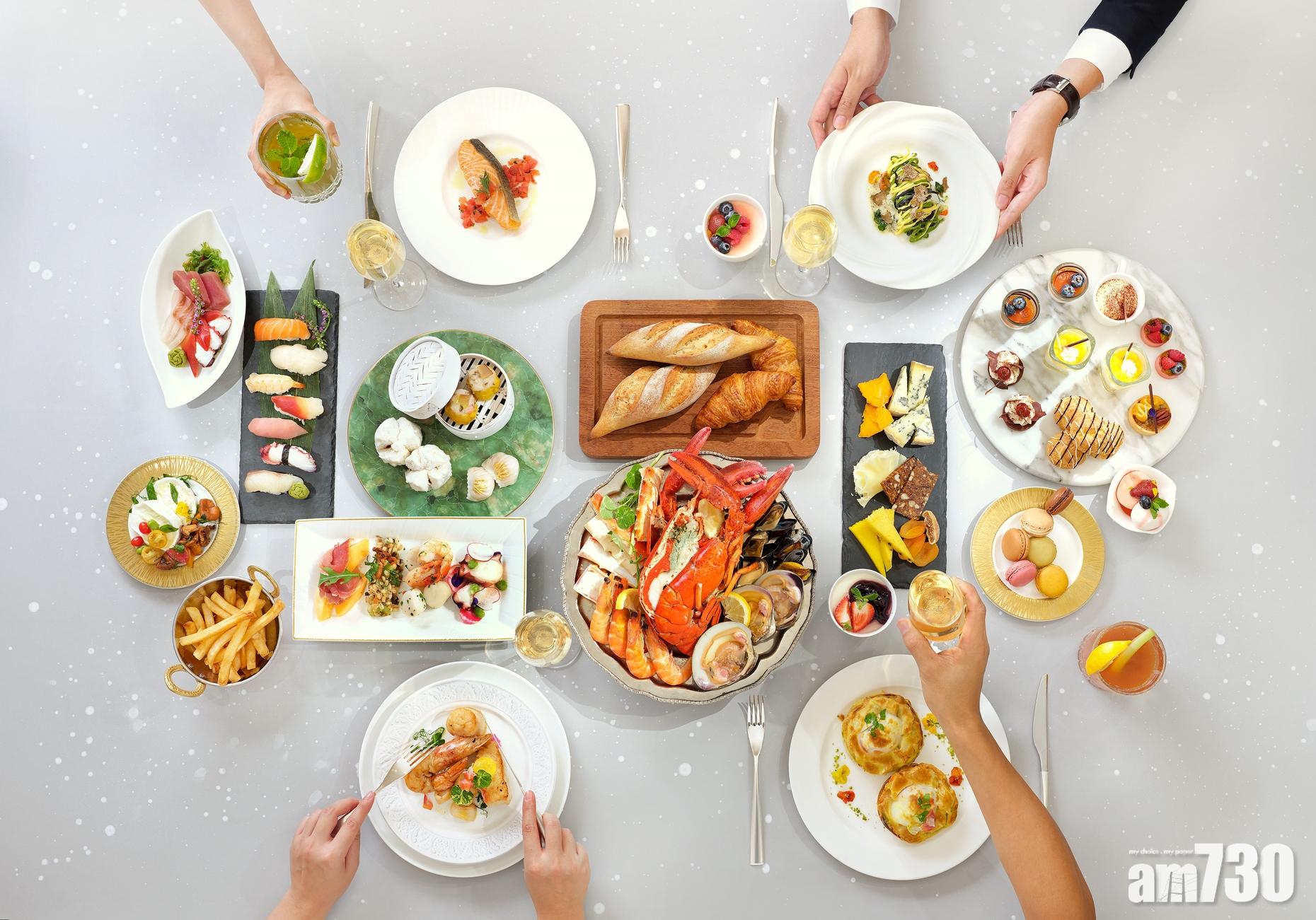 港麗酒店全新香檳早午餐   一次滿足兩個願望