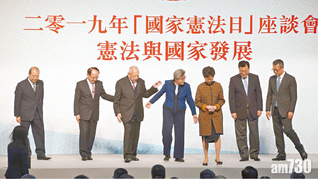 斥暴力行為挑戰憲制秩序  王志民：法治不能脫離憲法