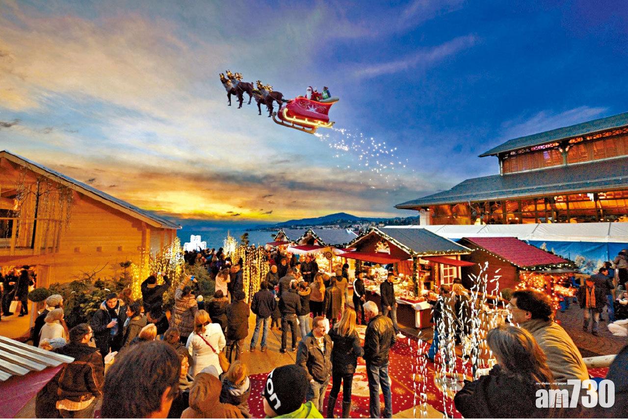 逛蒙特勒聖誕市集 與巨星跨時空連線