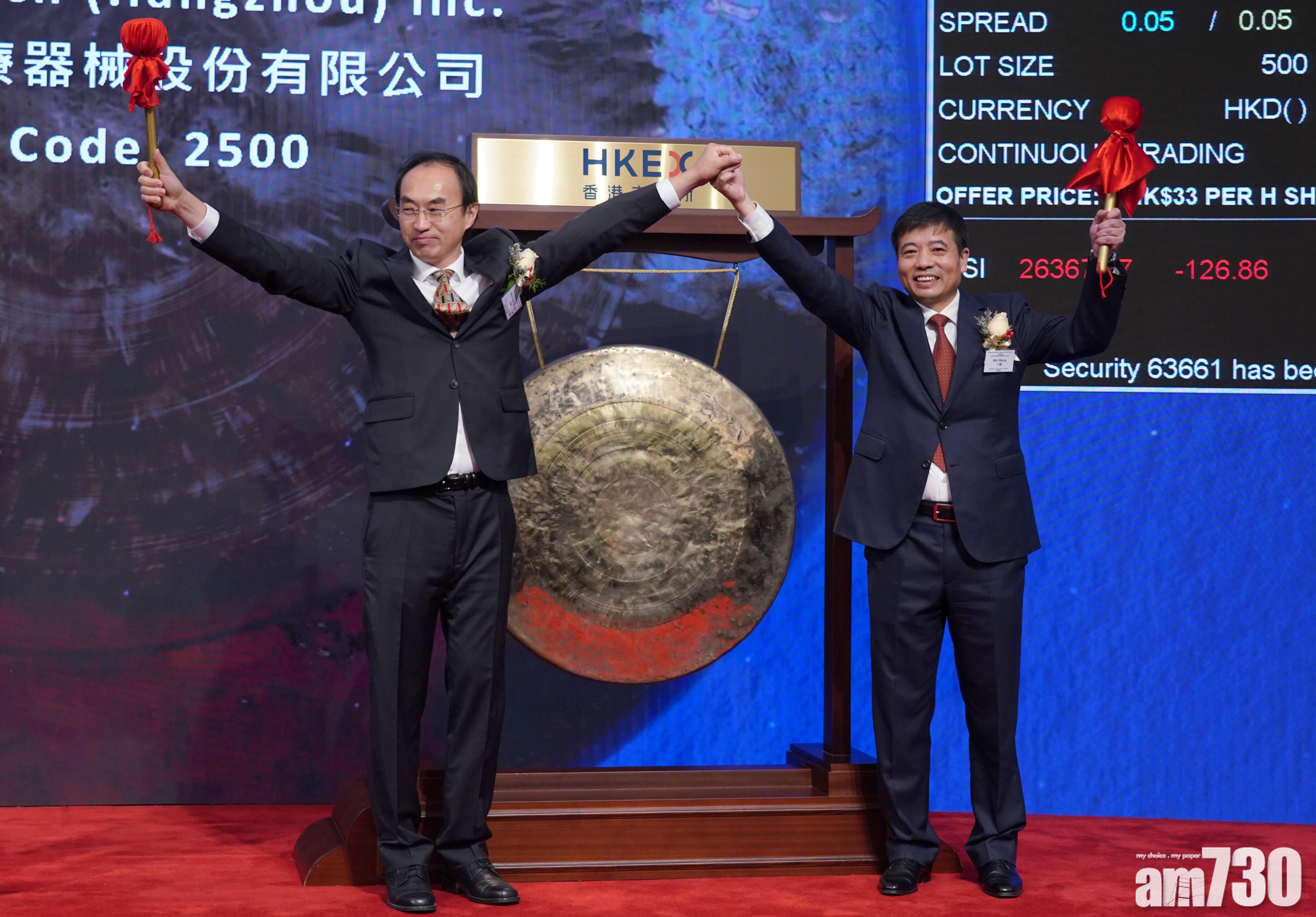 啓明掛牌飆三成 每手賺5025元