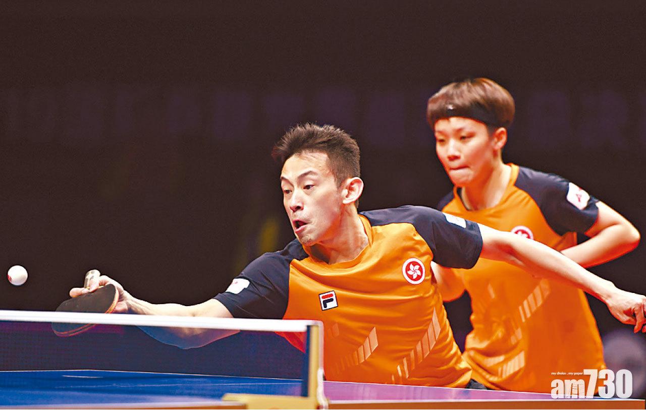 晉乒乓球世巡賽總決賽4強 黃鎮廷杜凱琹獲混雙東奧入場券