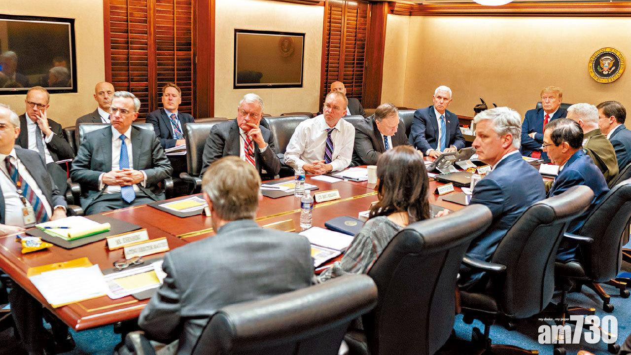 特朗普戰情室愁爆 拒軍事報復 美伊互忍避開戰