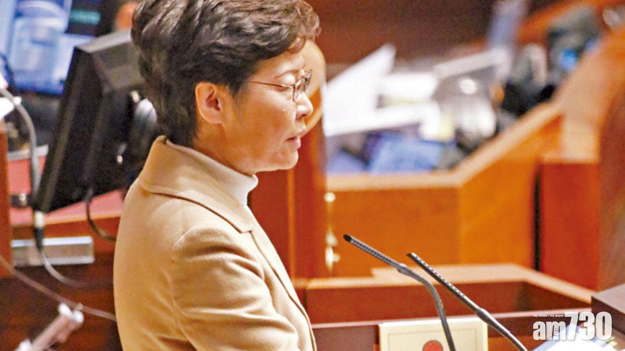 不接受警暴說法  林鄭斥妖魔化警隊