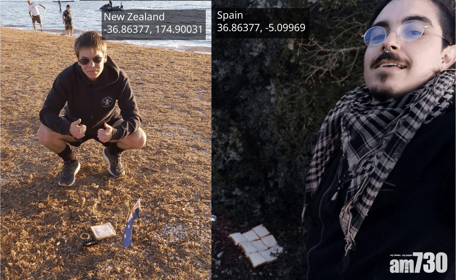 無聊事認真做！兩大學生用地球做「餡」炮製三文治