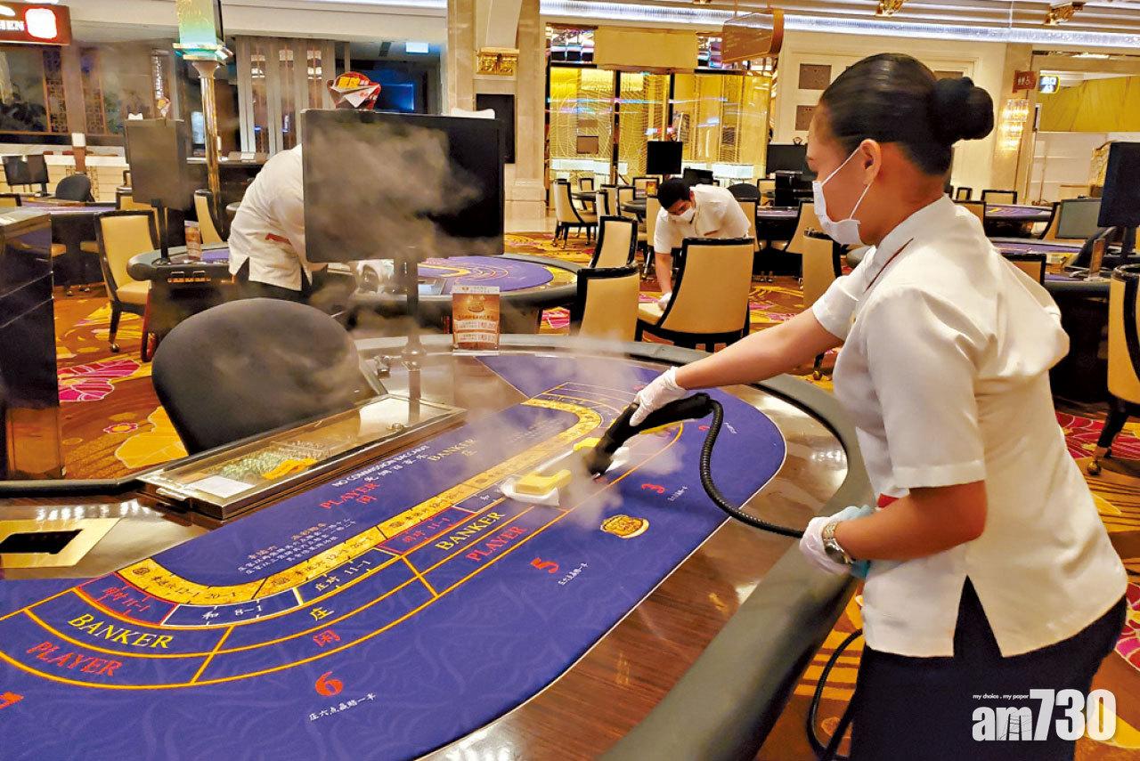 澳門上月賭收瀉88%