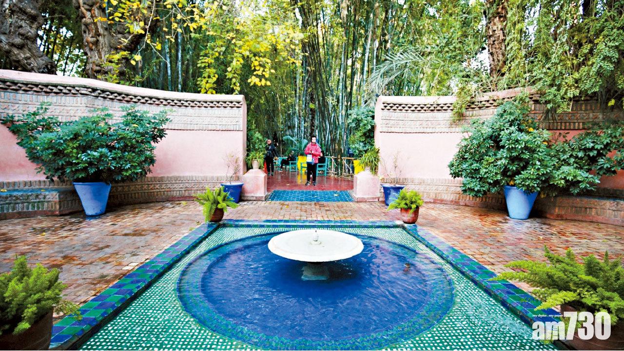 因聖羅蘭之名 馬若雷勒花園  藍色誘惑俘人心 