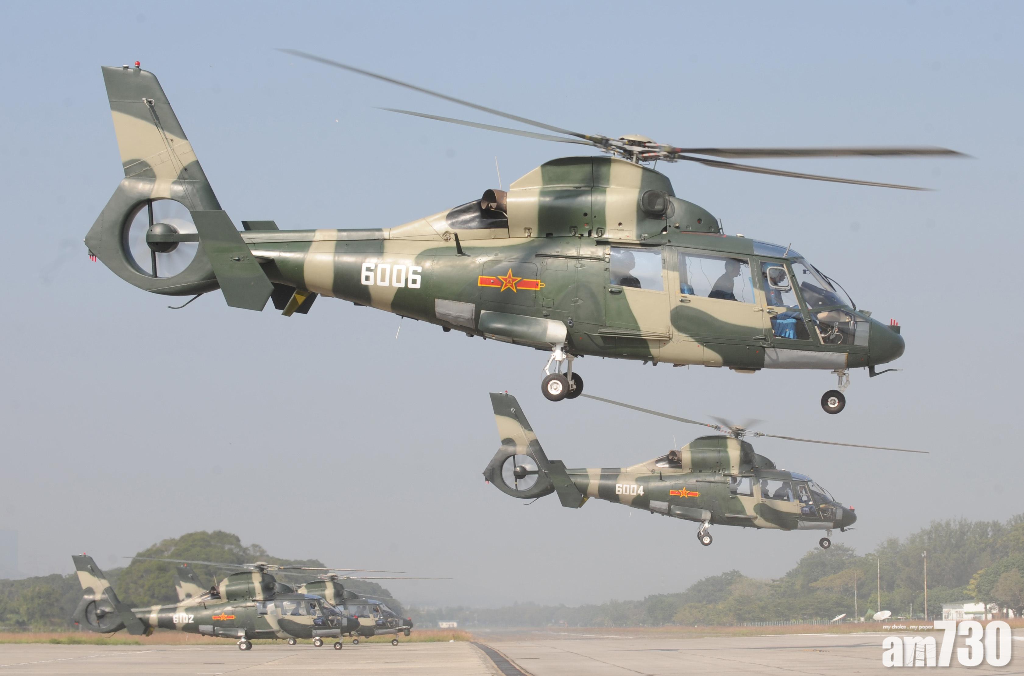 駐港解放軍直升機昨午大欖郊野公園失事