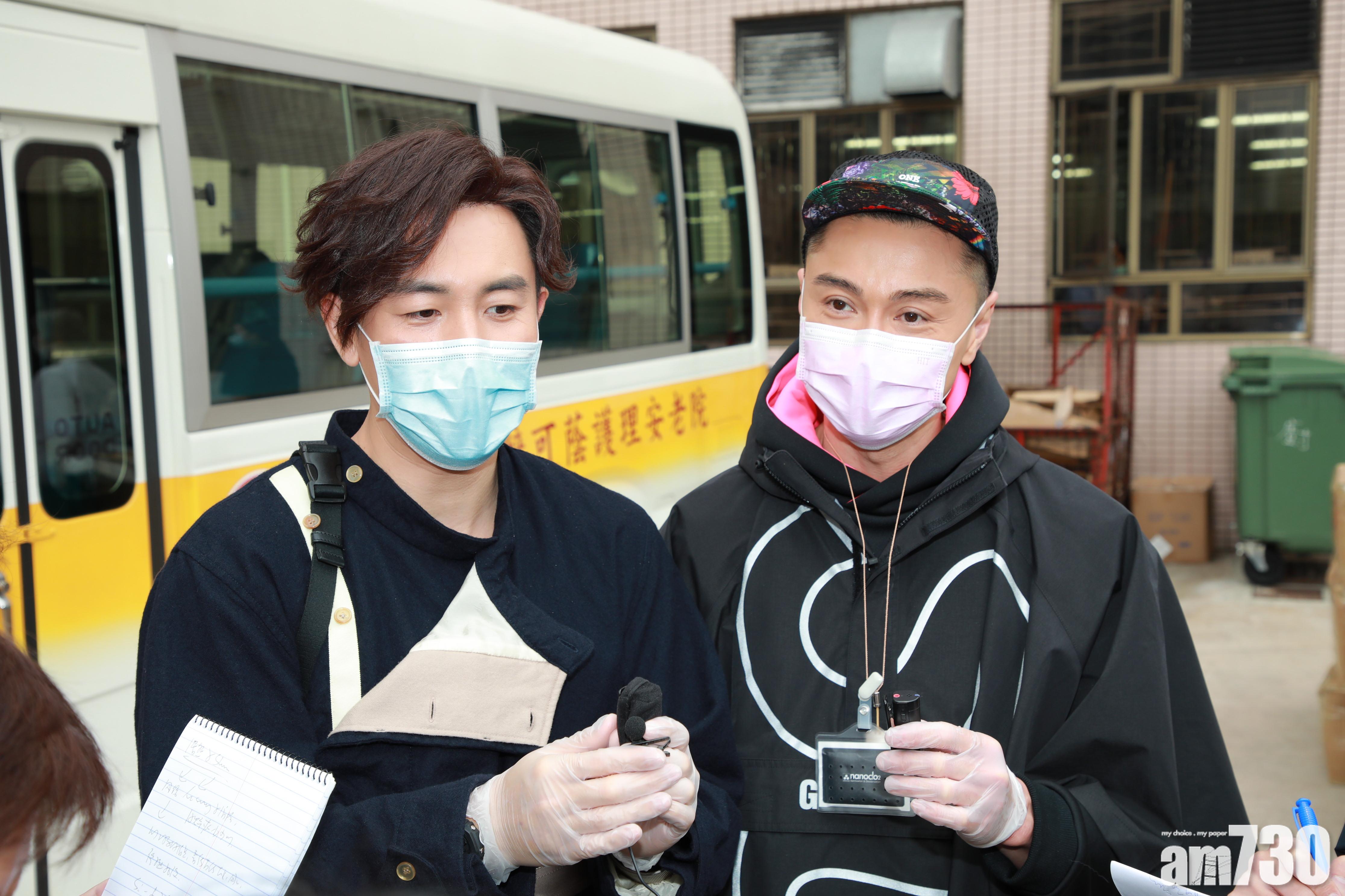 黃浩然發起探訪安老院