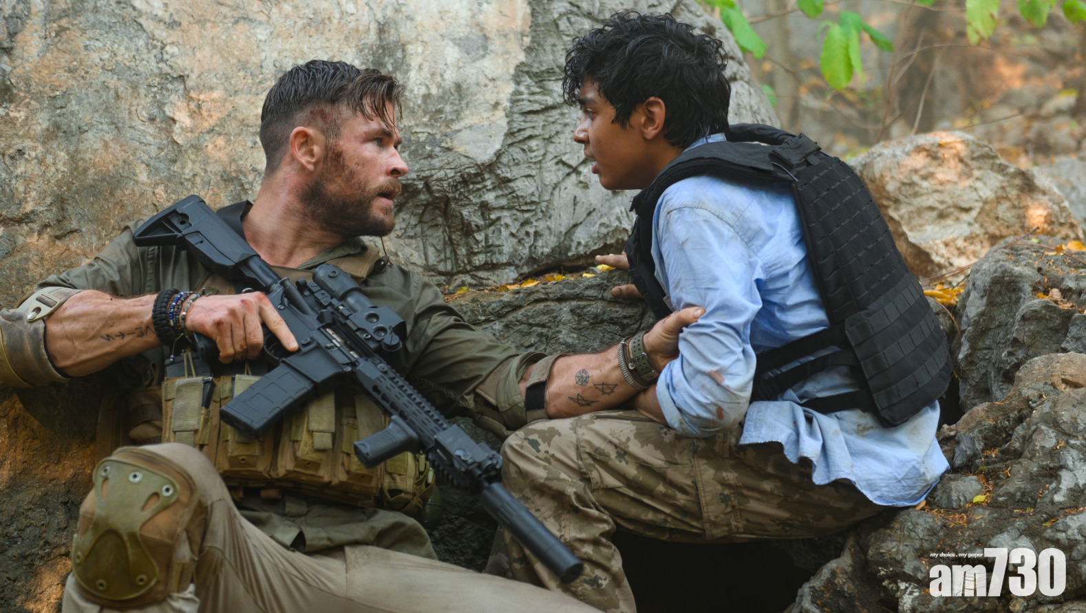 【放下戰鎚】  「雷神」 化身喪子傭兵  拼死勇救少年人質 