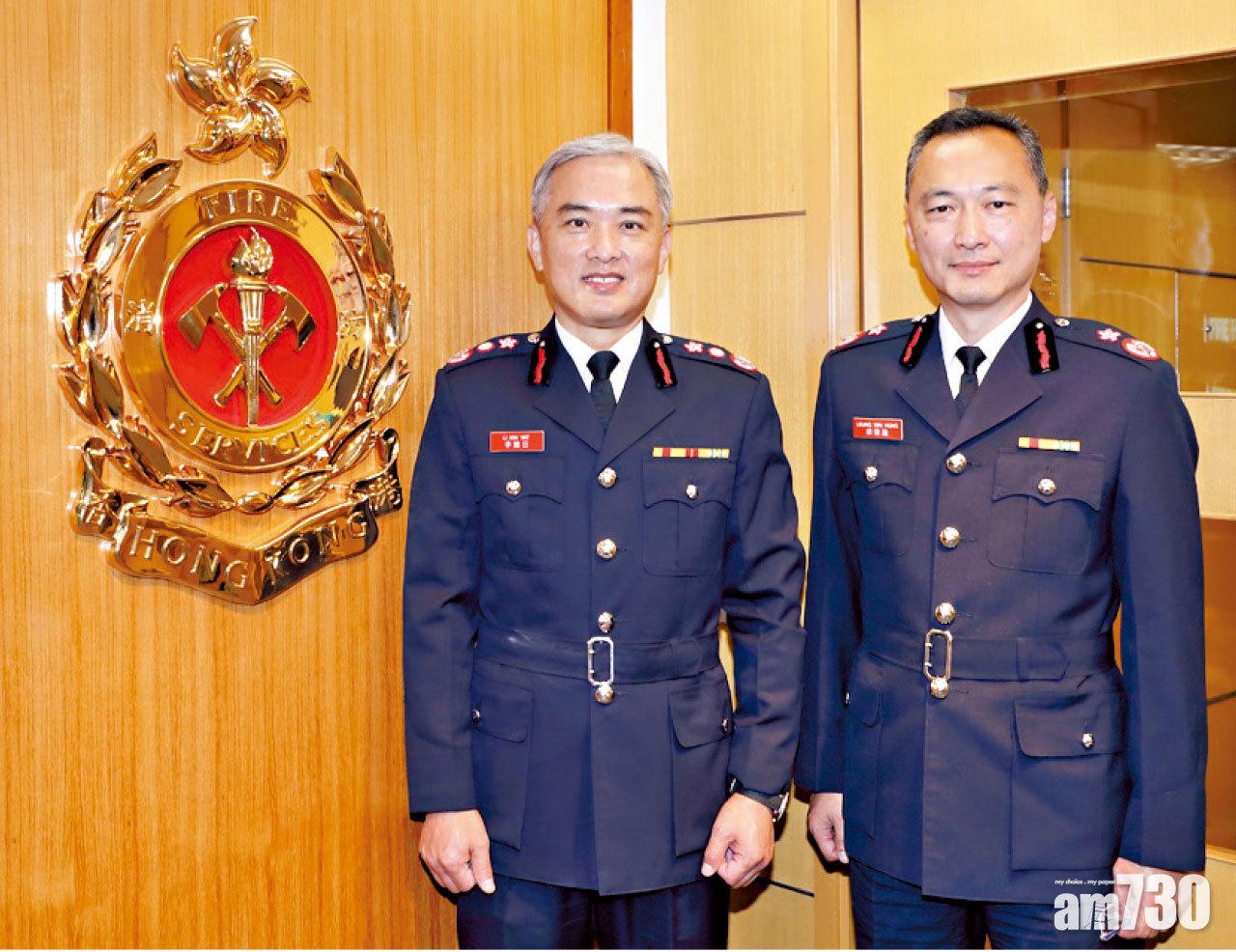 順利交棒 周六接任消防處長  梁偉雄認831協調存改善空間