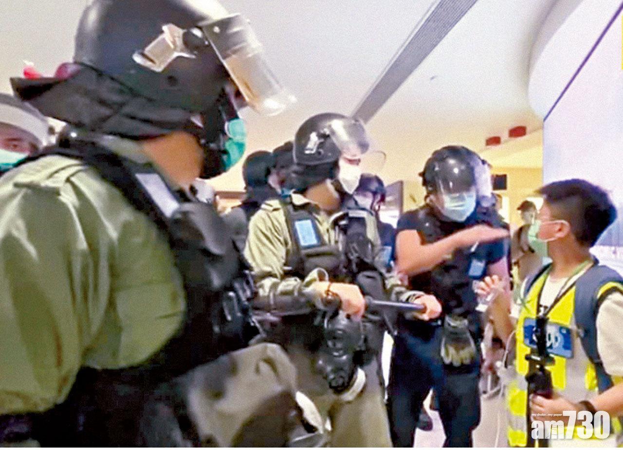 注意安全 13歲少年報稱記者採訪示威衝突  政府︰不顧孩子安危