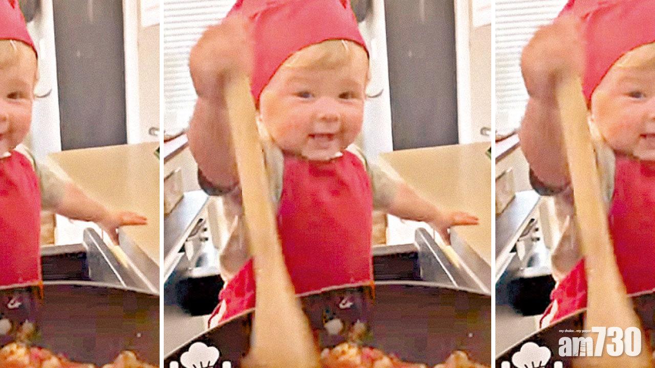 粉絲150萬 1歲小廚神爆紅