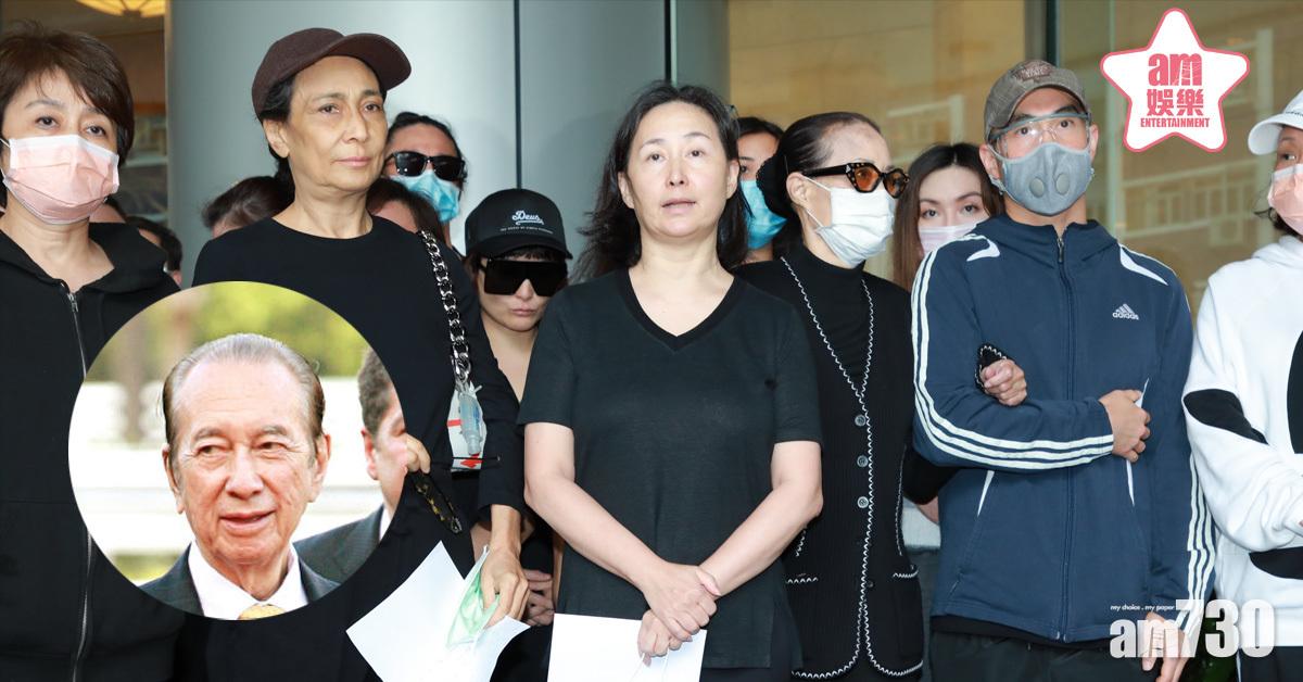 賭王頭七 何家齊集寶蓮寺打齋