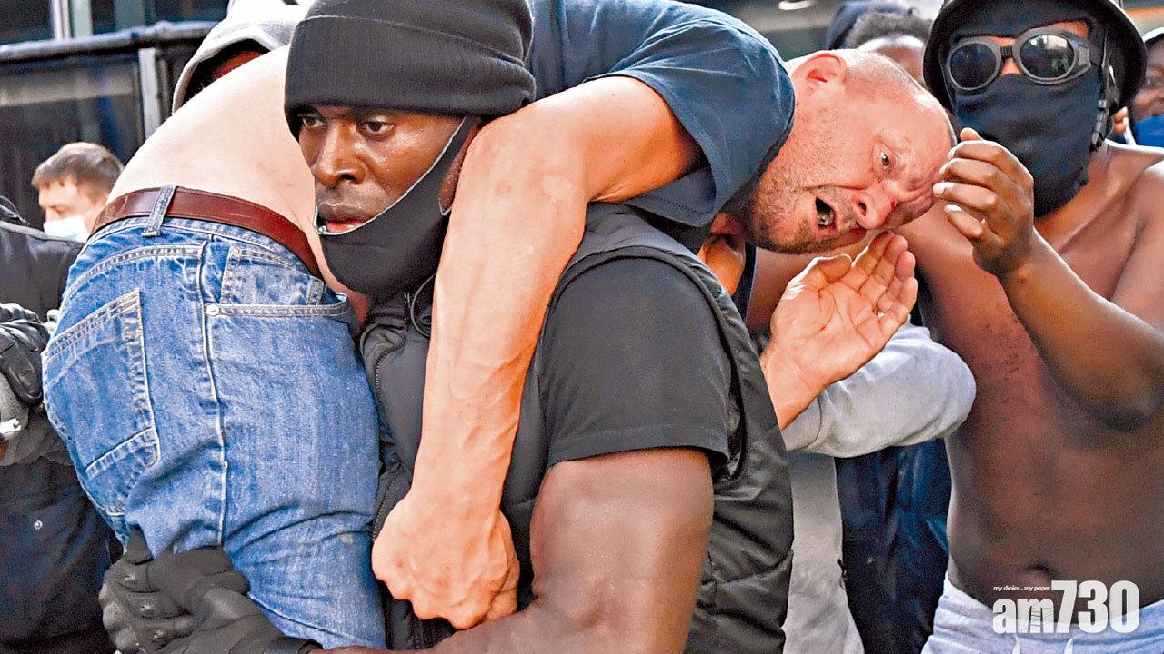 「平等不分種族」 黑人救走受襲極右白人