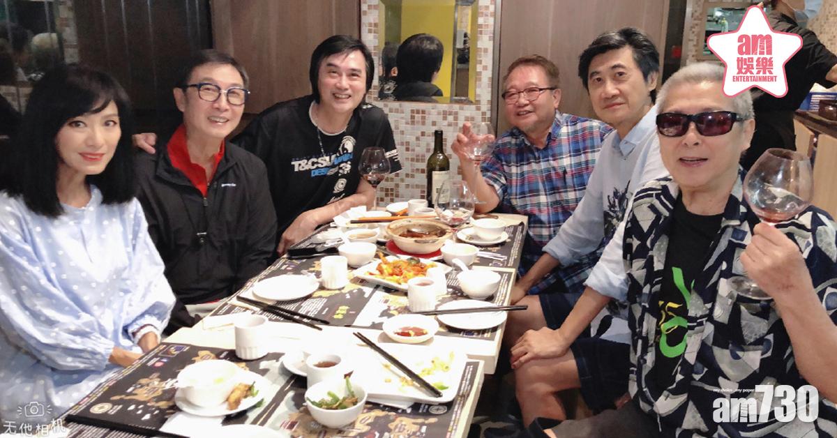 好精神！劉松仁約米雪劉兆銘聚舊