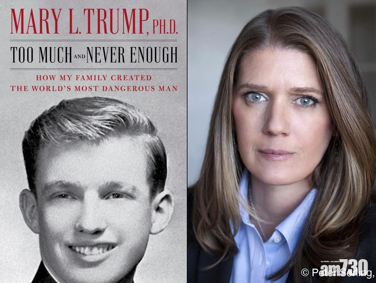 【爆料】特朗普遭姪女新書批為「說謊的自戀者」：如他連任美國民主將終結