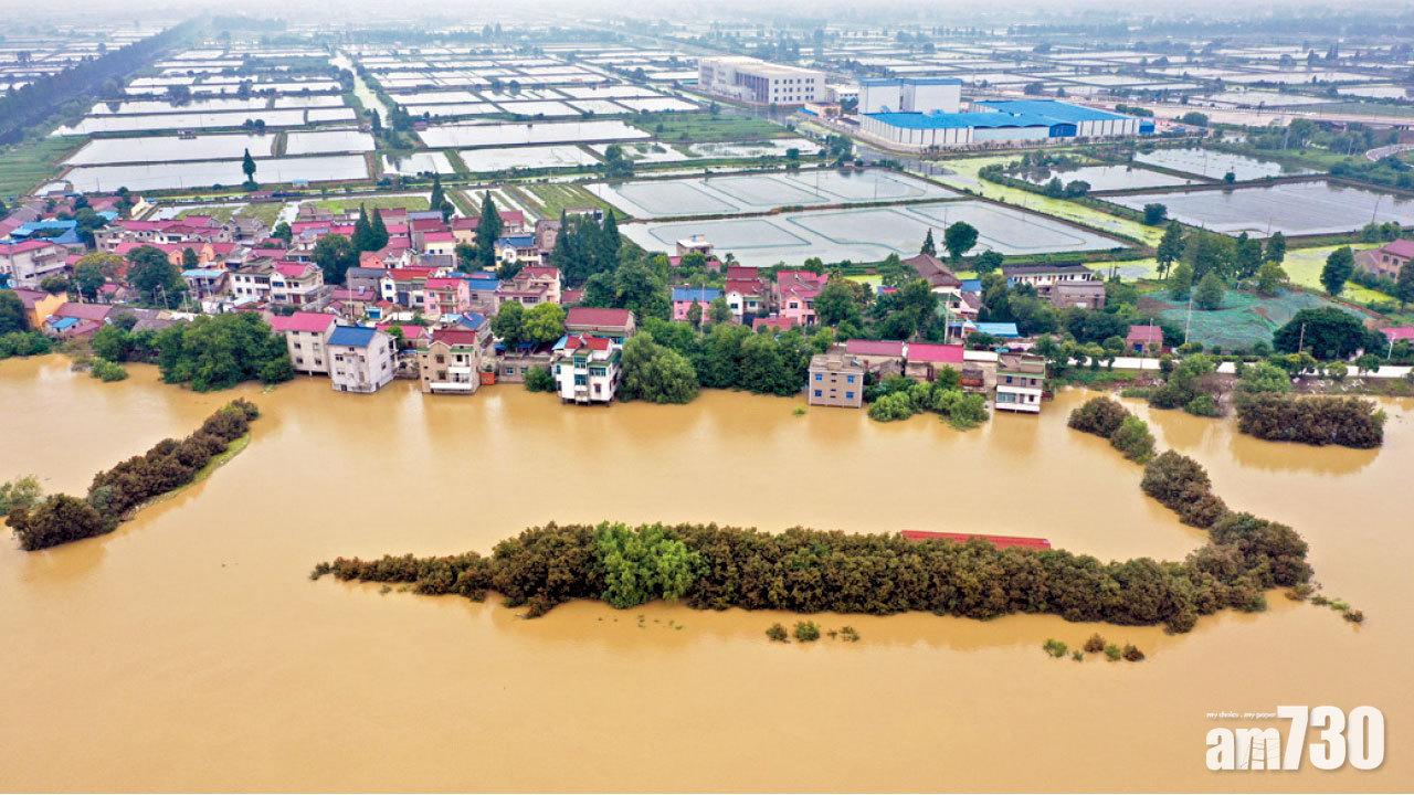 汛情嚴峻 23水庫溢洪 南京水陽江超警戒