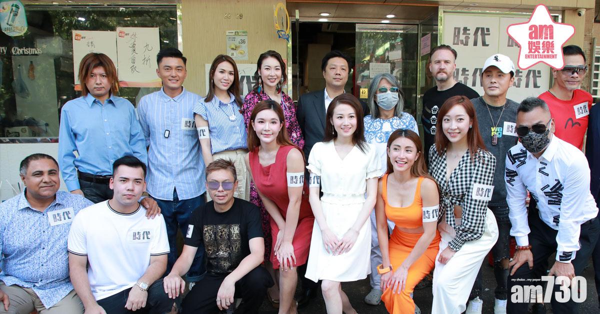 楊明莊思敏新戲拜神 街坊投訴唔戴口罩