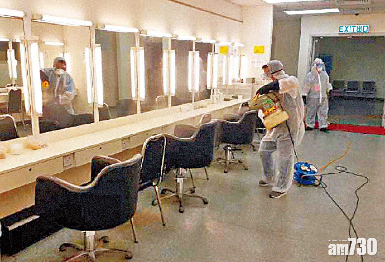 無綫封城兩日消毒 周志康戴祖儀檢測呈陰性