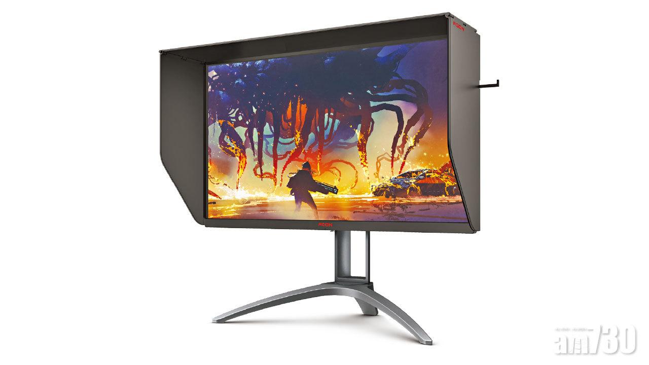 170Hz電競級極速刷新率 AOC AGON Nano IPS遊戲顯示器