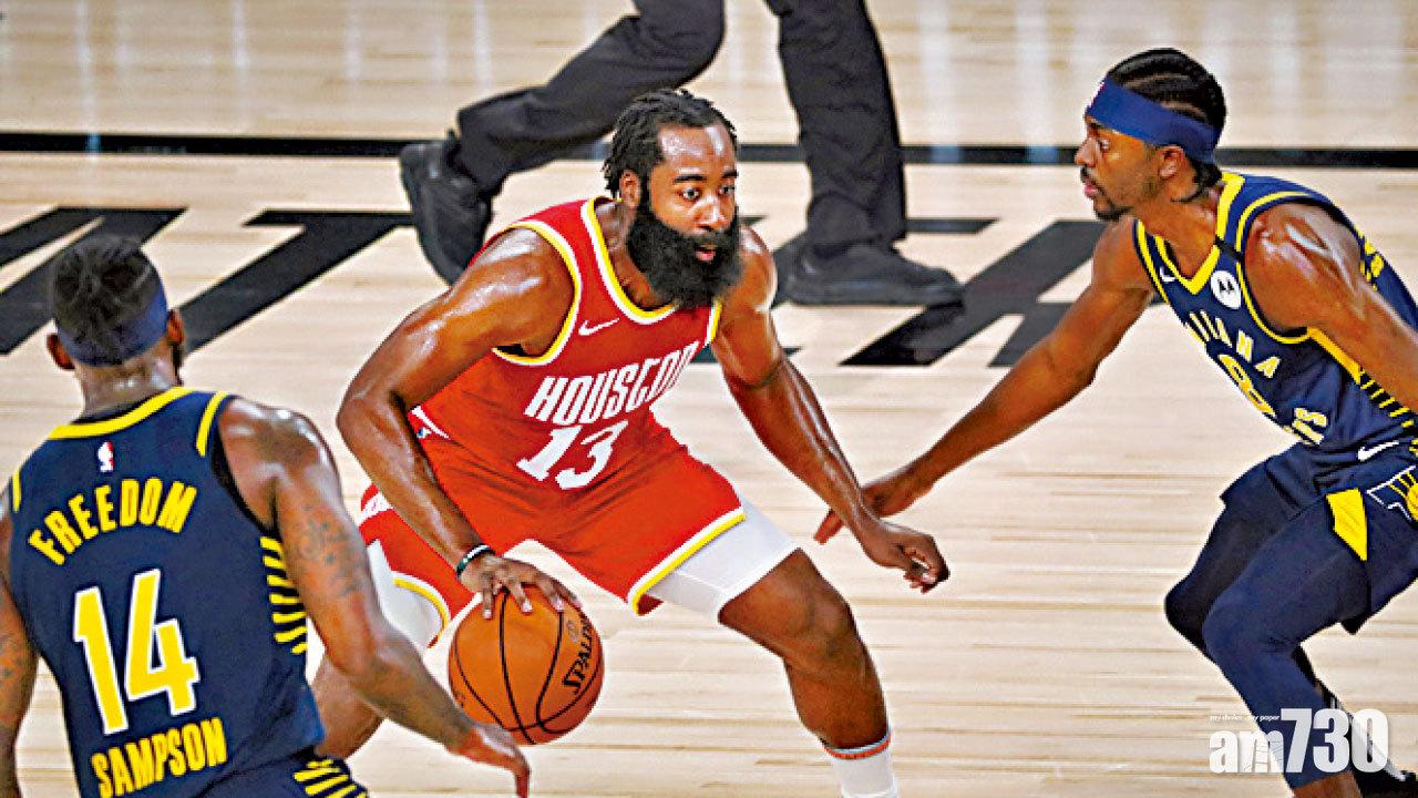 夏頓轟45分火箭仍不敵溜馬