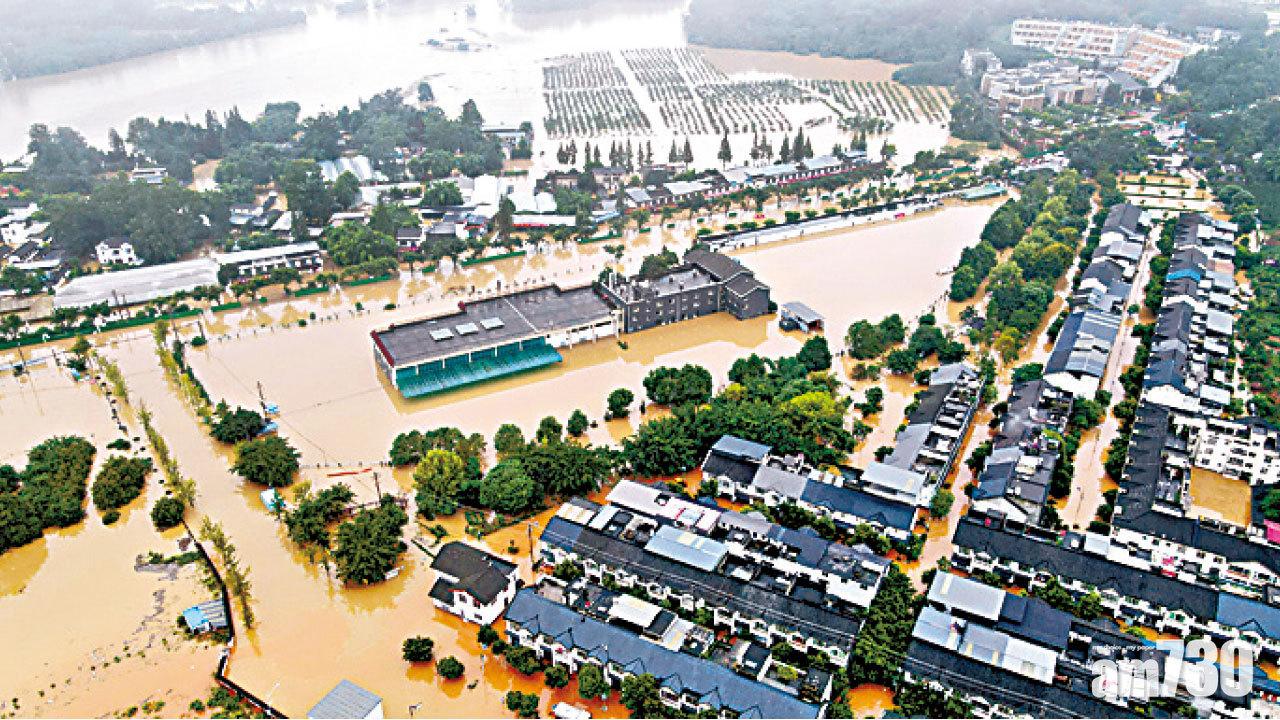 水災持續  四川沱江洪峰史上第二大  長江5號洪水迅速形成