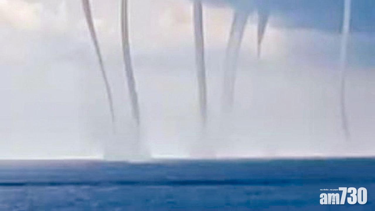 驚現6股水龍捲 墨西哥灣恐雙颶風吹襲