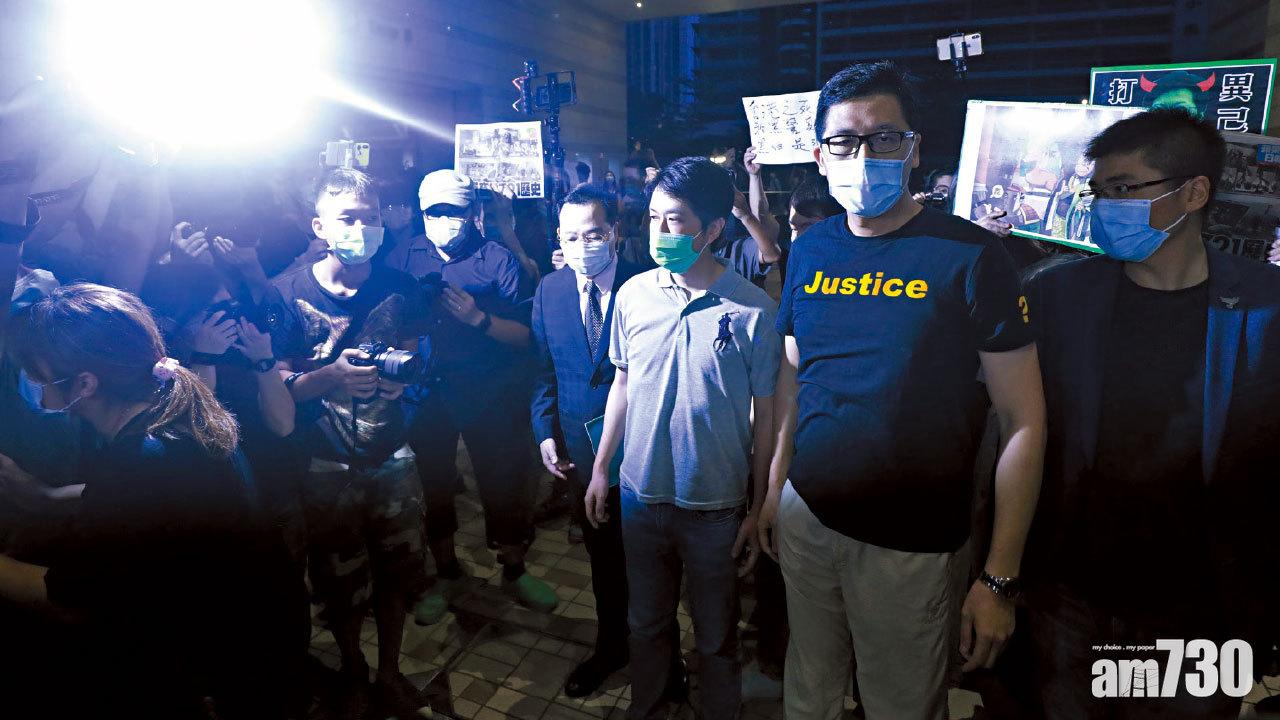 林卓廷許智峯保釋候審 鄧炳強主動回應元朗721「無意改寫歷史」