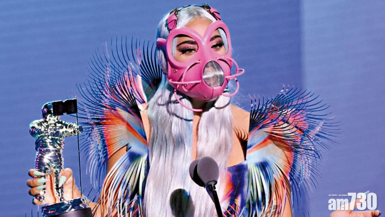 Gaga潮罩奪MTV 5獎成大贏家