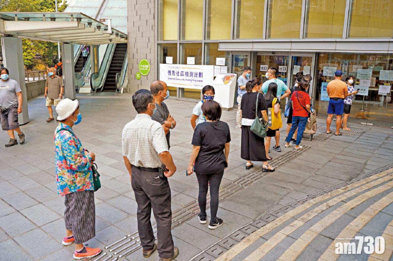 普及檢測首6日逾800人重複採樣 聶德權：不違法 可理解