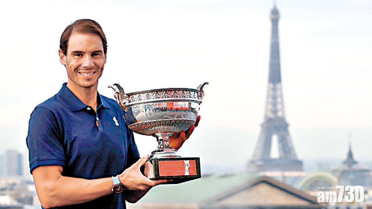 拿杜直落3盤輕取祖高域 法網13度奪冠