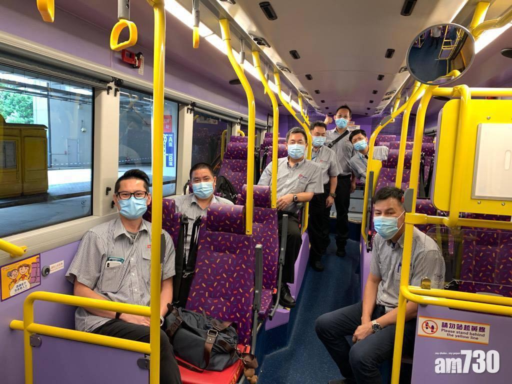 【浪卡襲港】新巴城巴車長特定地點候命 車務督察巡邏各區道路