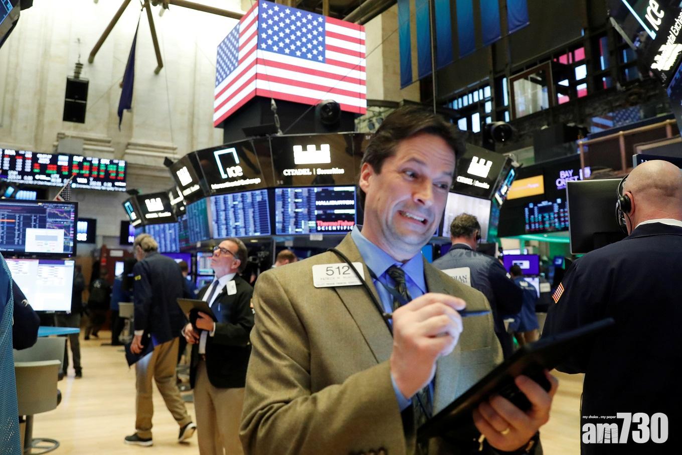 美股早段偏軟 道指曾跌百點