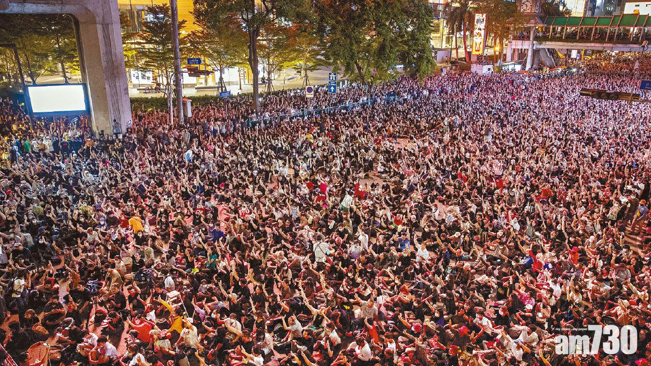 泰國示威 緊急法限制集會 曼谷民眾逼爆商業區