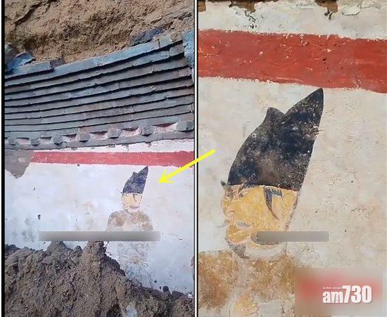 甘肅修路毀罕見晚唐古墓