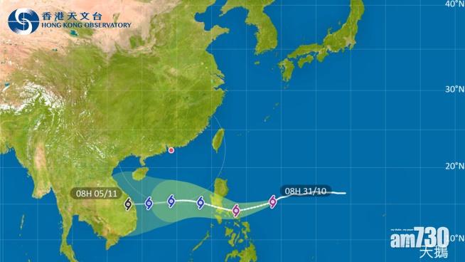 【雙颱風？】天鵝下周二最近本港  艾莎尼料逐漸增強